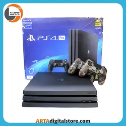 کنسول پلی استیشن  PS4 Pro 1TB کپی خور دو دسته