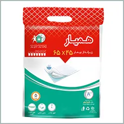 زیرانداز بهداشتی بیمار سایز 90*60 برند همیار