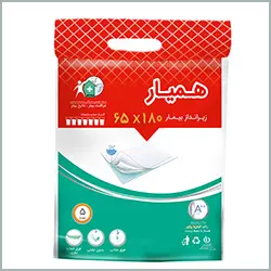 زیرانداز بهداشتی بیمار سایز 90*60 برند همیار