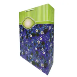 ساک دستی طرح گل ابی