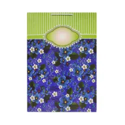 ساک دستی طرح گل ابی