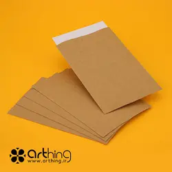 پاکت کرافت بدون درب مدل ونیز (30 تایی) - ملزومات بسته بندی آرتینگ