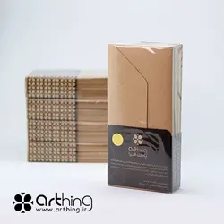 پاکت نامه کرافت مدل افرا (25 تایی) - ملزومات بسته بندی آرتینگ - بسته 25 عددی