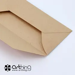 پاکت نامه کرافت مدل افرا (25 تایی) - ملزومات بسته بندی آرتینگ - بسته 25 عددی