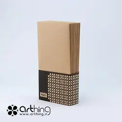 پاکت نامه کرافت مدل افرا (25 تایی) - ملزومات بسته بندی آرتینگ - بسته 25 عددی