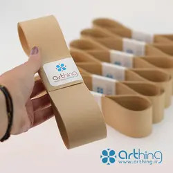 روبان کاغذی کرافت (10 متری) - ملزومات بسته بندی آرتینگ