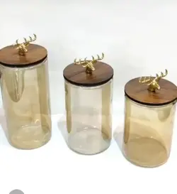 بانکه چوبی سه تیکه(گوزن)