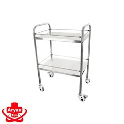 مشخصات ، قیمت و خرید ترولی ساده پزشکی و بیمارستانی | تجهیزات پزشکی آرین طب