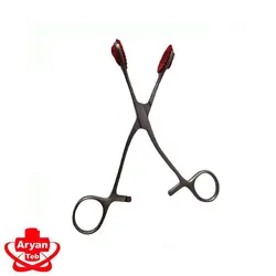 پنس زبان گیر - تجهیزات بیمارستانی - لوازم پزشکی - خرید و قیمت پنس زبان گیر