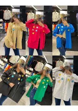 شومیز داکرون حیوانات ۴۲۵۴