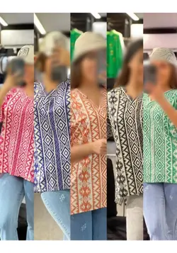 بلوز لینن 4289