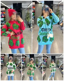 بلوز بافت لانگ کد ۱۳۰۶۴