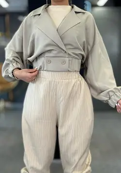 بلوز ۴دکمه کد ۴۲۴۵