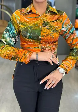 شومیز کراپ ساتن کد ۱۰۱۰۸