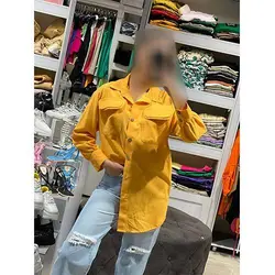 شومیز مانتویی کد 4575