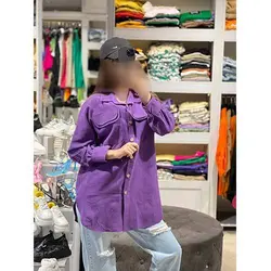 شومیز مانتویی کد 4575