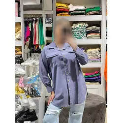 شومیز مانتویی کد 4575