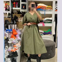 پیراهن لنین با کمر کد ۲۱۶۰