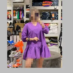 پیراهن خامه دوزی کد ۳۲۲۱