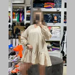 پیراهن خامه دوزی کد ۳۲۲۱