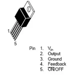 IC رگولاتور LM2576T ADJ
