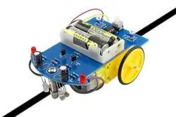 کیت ربات ماشین مسیریاب دو موتوره D2-1 diy