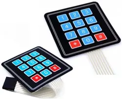 کی پد فلت 4*3 ماتریسی 12 کلید پوش باتم