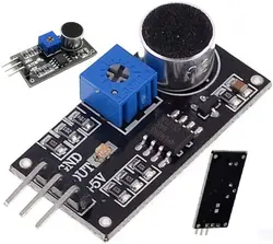 ماژول سنسور صوت با LM393 میکروفن دیجیتال