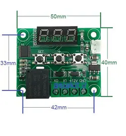 ترموستات دماسنج دیجیتال W1209