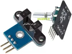 ماژول روتاری انکودر مدل KY-040 دارای سوئیچ