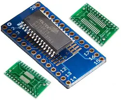 برد دو لایه تبدیل SMD به DIP