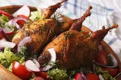 بلدرچین پاک شده