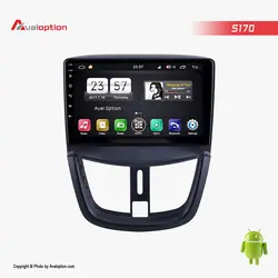 مانیتور پژو 207 اندروید وینکا مدل +S170 و S300 - فروشگاه تخصصی اول آپشن