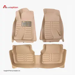 کفپوش پنج بعدی چرمی سمند و سورن برند AM - فروشگاه تخصصی اول آپشن