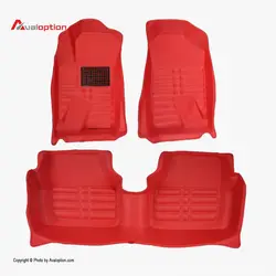 کفپوش پنج بعدی چرمی سمند و سورن برند AM - فروشگاه تخصصی اول آپشن