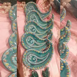 نقطه کوبی ظروف هفت سین