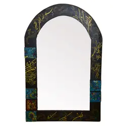 وان یکاد و خوشنویسی روی چوب