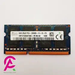 رم لپ تاپ 8 گیگ  HYNIX PC3 - 12800 - 1600