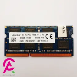 رم لپ تاپ 8 گیگ KING STON PC3L - 12800 - 1600