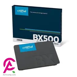 هارد SSD لپ تاپ240G- CRUCIAL -BX500-NEW - آوین کامپ/ Avincomp