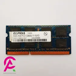 رم لپ تاپ 8 گیگ ELPIDA PC3 - 12800 - 1600