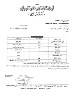 خرید عسل خالص چند گیاه میشو