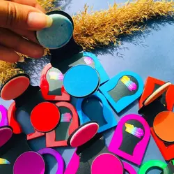 گچ مو فانتزی 6 رنگ  iman of noble