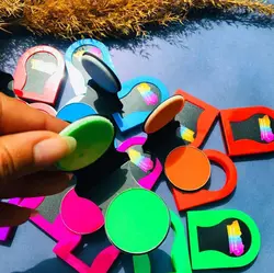 گچ مو فانتزی 6 رنگ  iman of noble