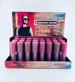 رژ لب مایع پوکه قلبی سیتی نوت City Note