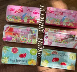 پالت سایه ۸ رنگ با رنگهای تابستونی