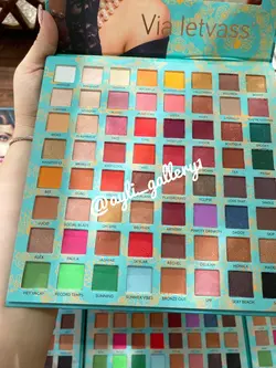 سایه 64 رنگ اورجینال از برند via letvass