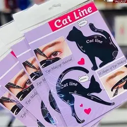 شابلون خط چشم و سایه مدل گربه