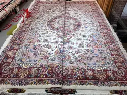 طرح خطیبی قلم رج30 گل ابریشم اندازه جفت ۶متری بهمبخور با اختلاف جزی