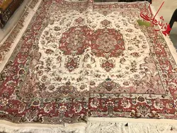 دو پارچه قالیچه طرح خطیبی قلم